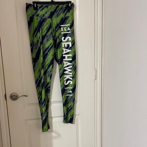 Women’s Seahawks leggings.  Like new. Used once